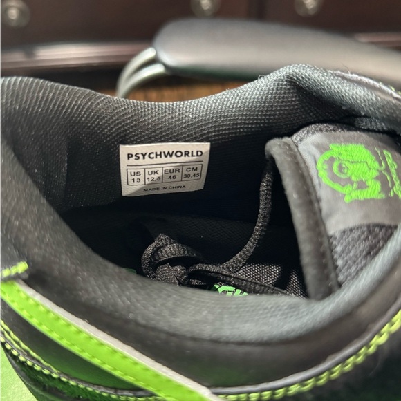 Size 8M Psychworld Dunk Collab Brand New Og All​ - Picture 3 of 6